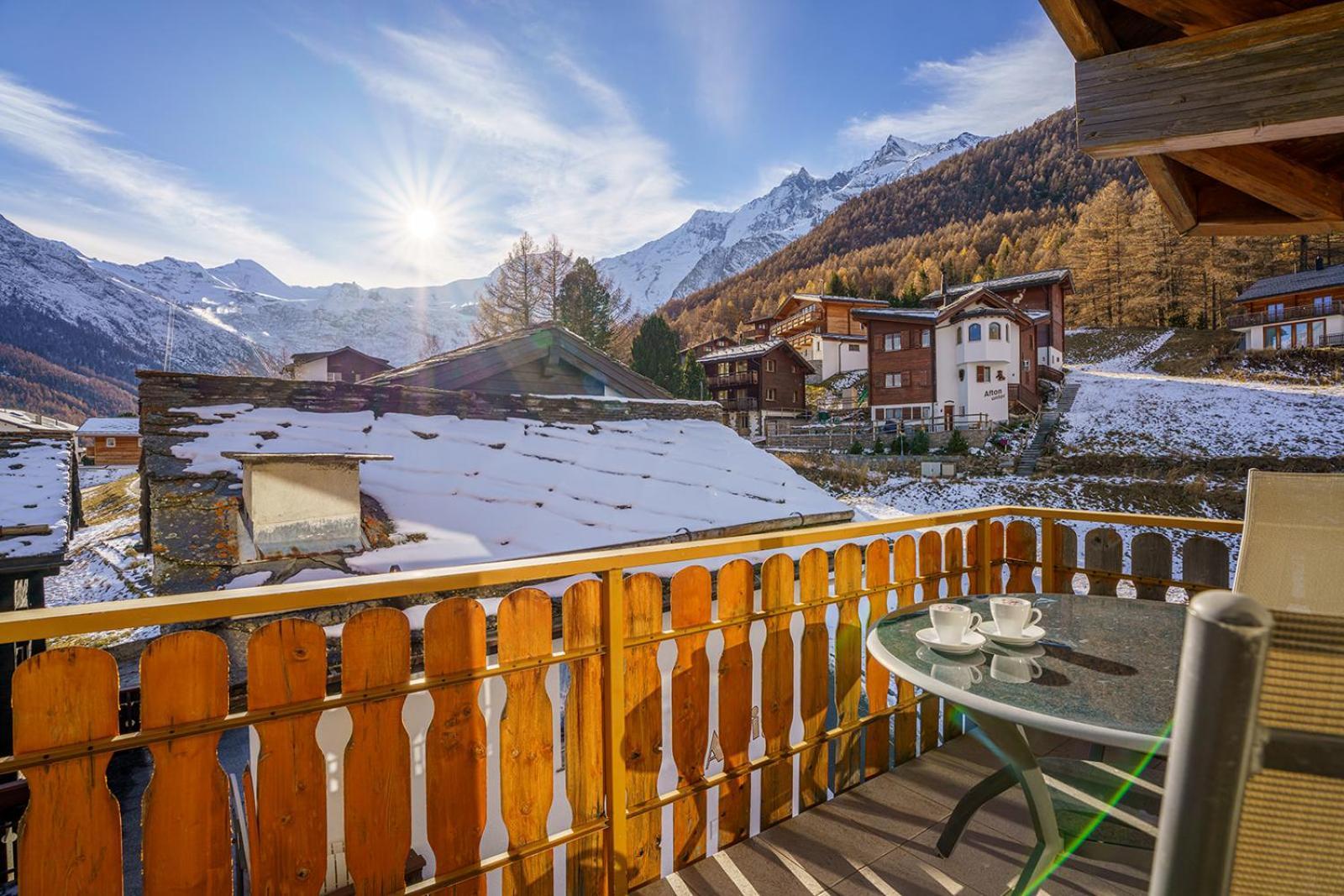 Hotel Etoile & Alpenperle Residences Saas-Fee Exterior foto